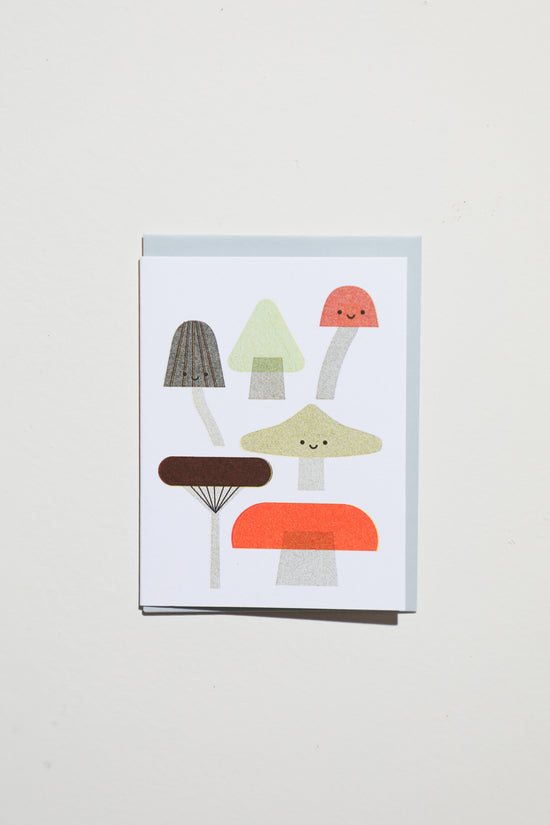 Mushroom Mini Greeting Card