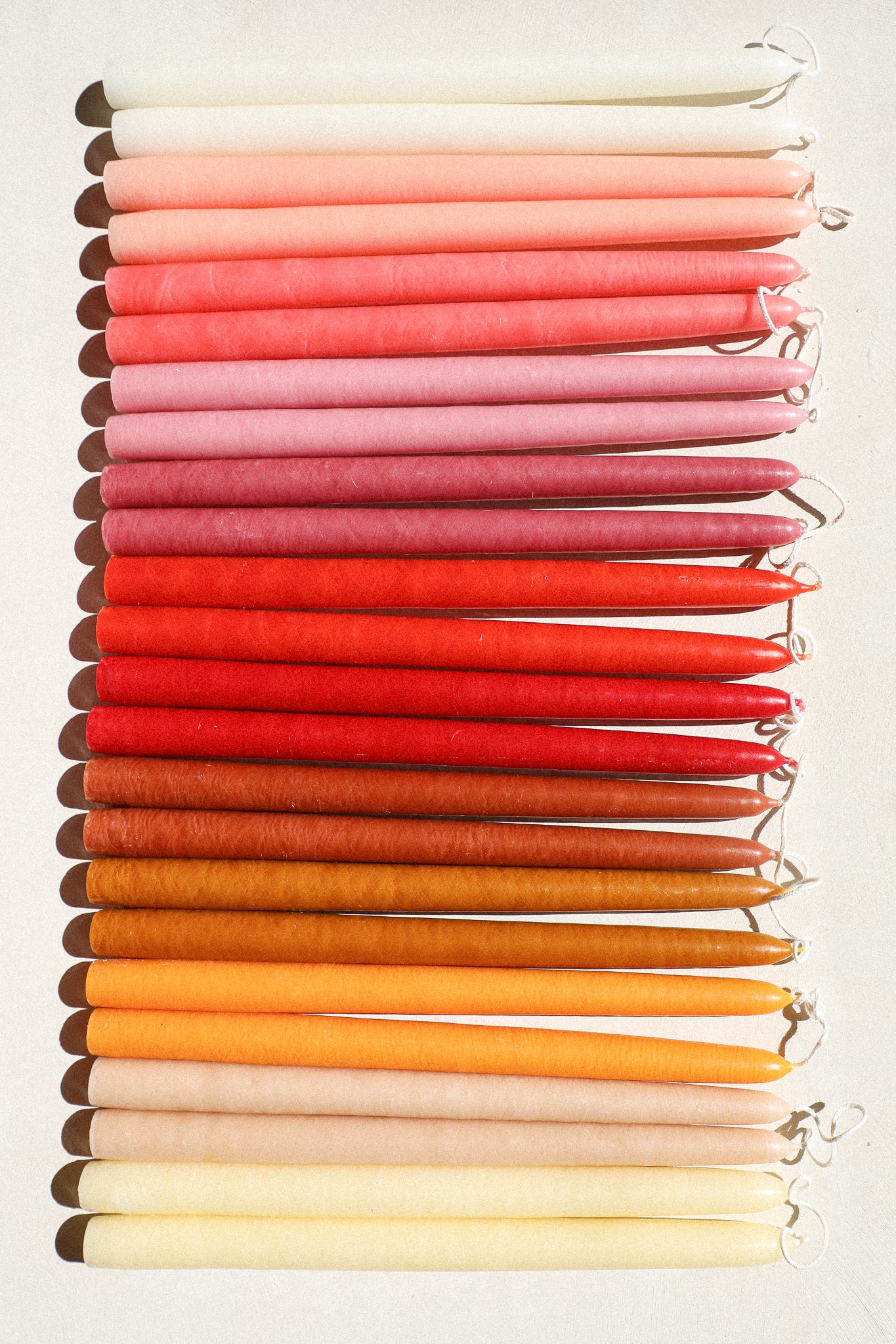 Hand Dipped Taper Candles - 12"