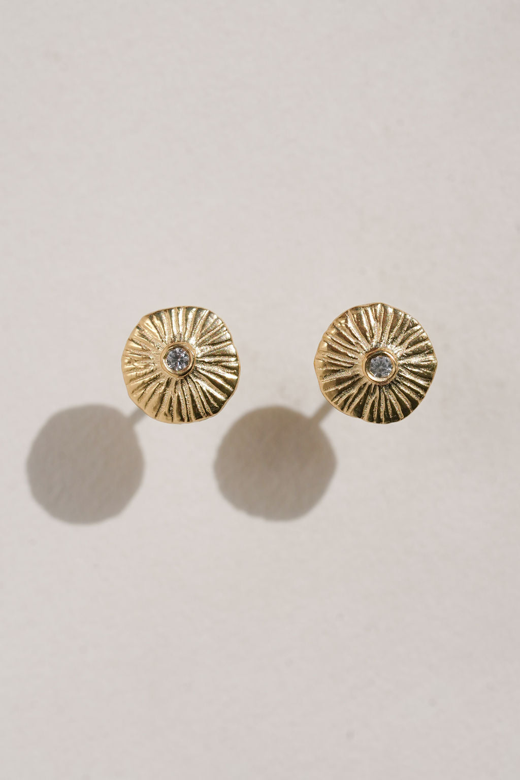 Aster Studs - Solid 14K Gold