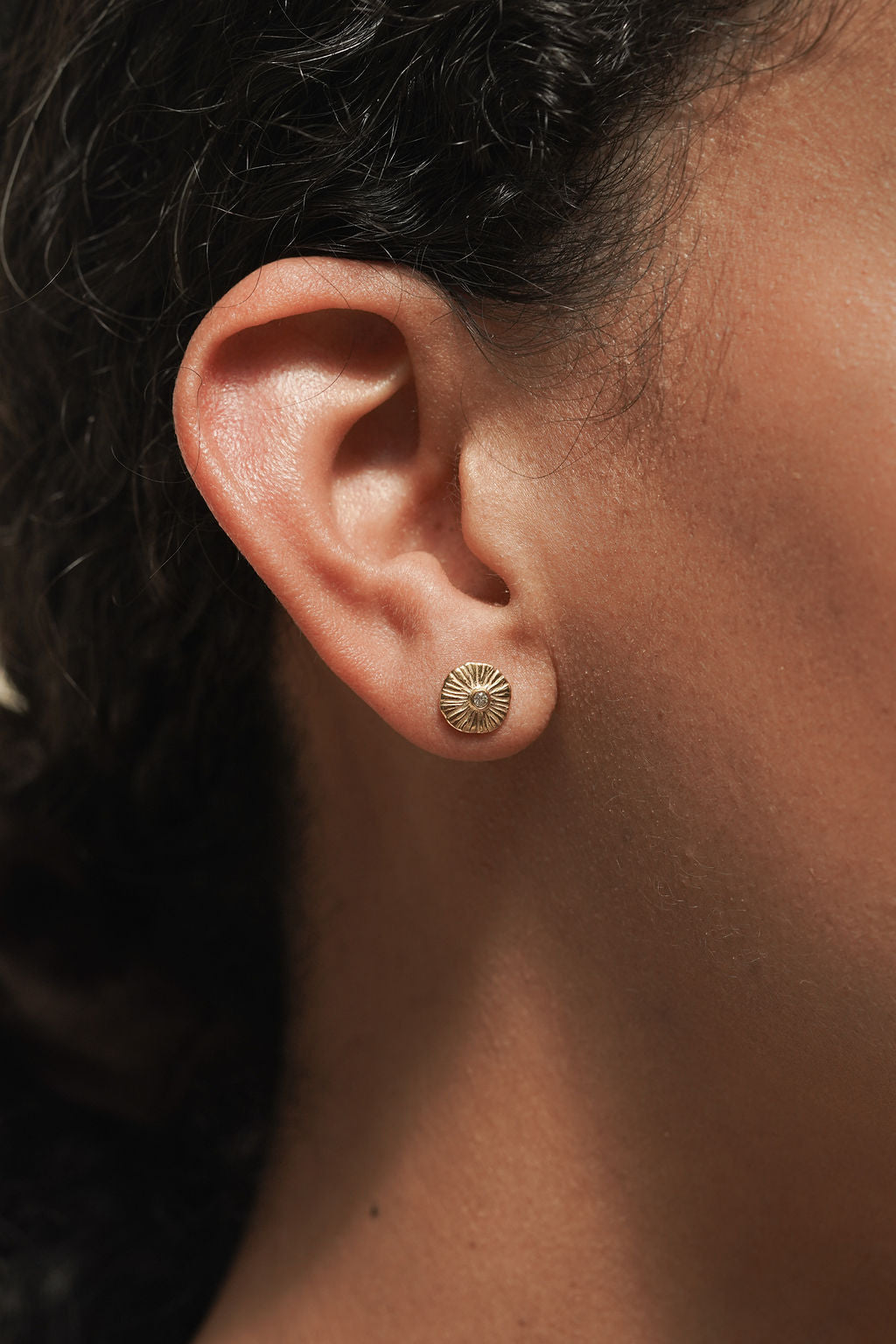 Aster Studs - Solid 14K Gold
