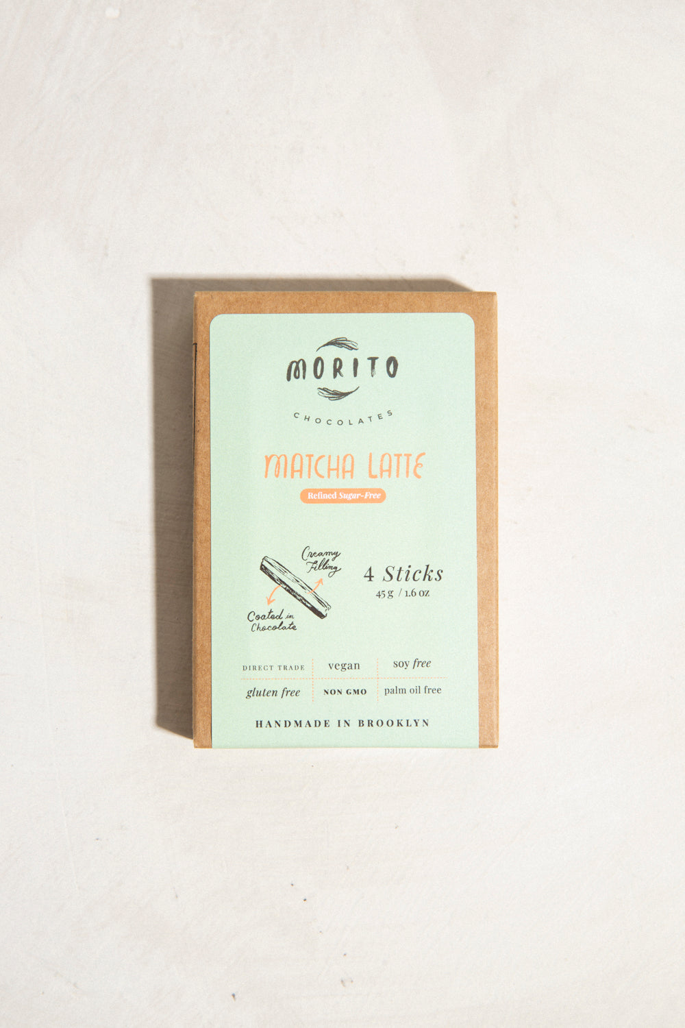 Matcha Latte Chocolate Sticks