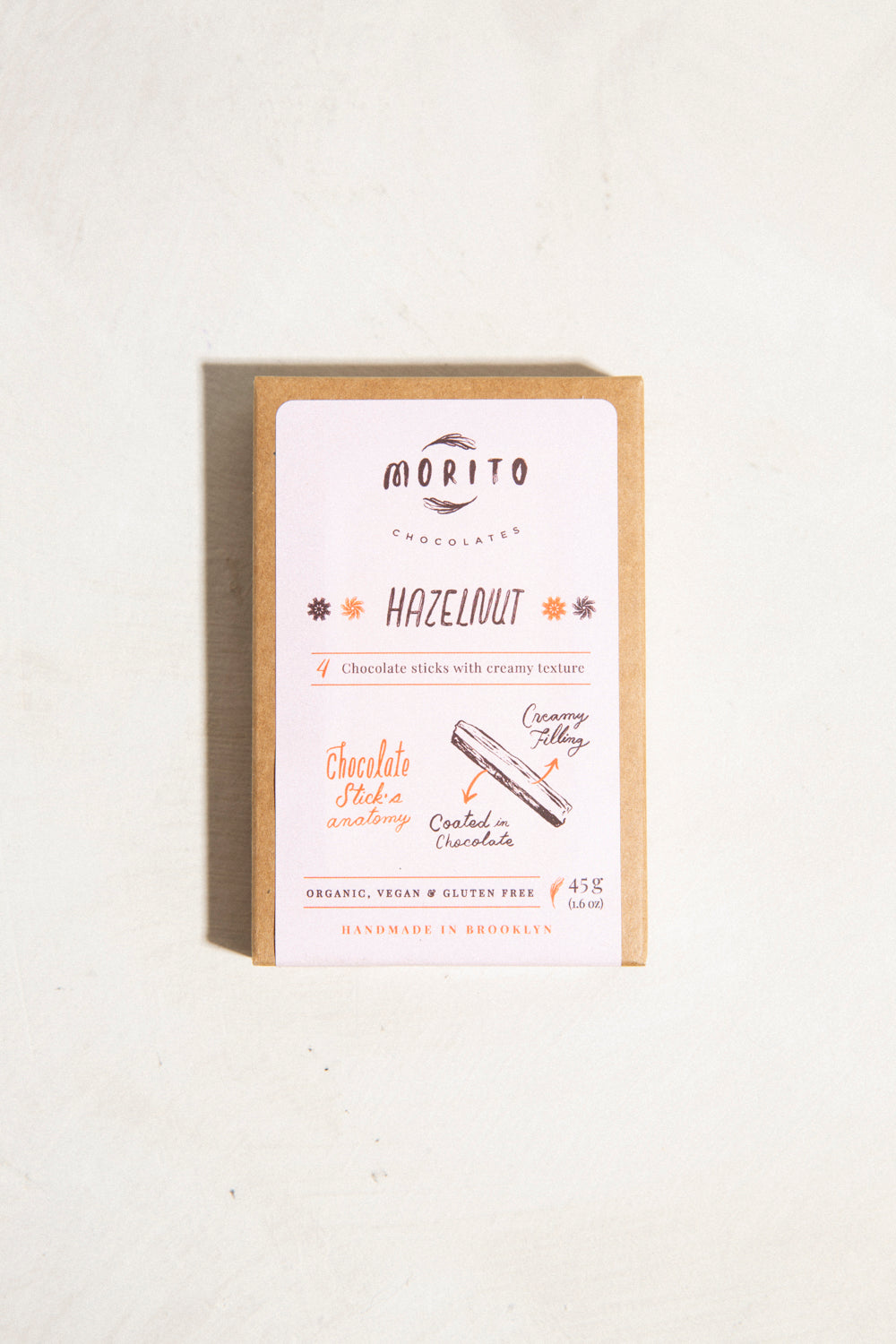 Hazelnut Chocolate Sticks