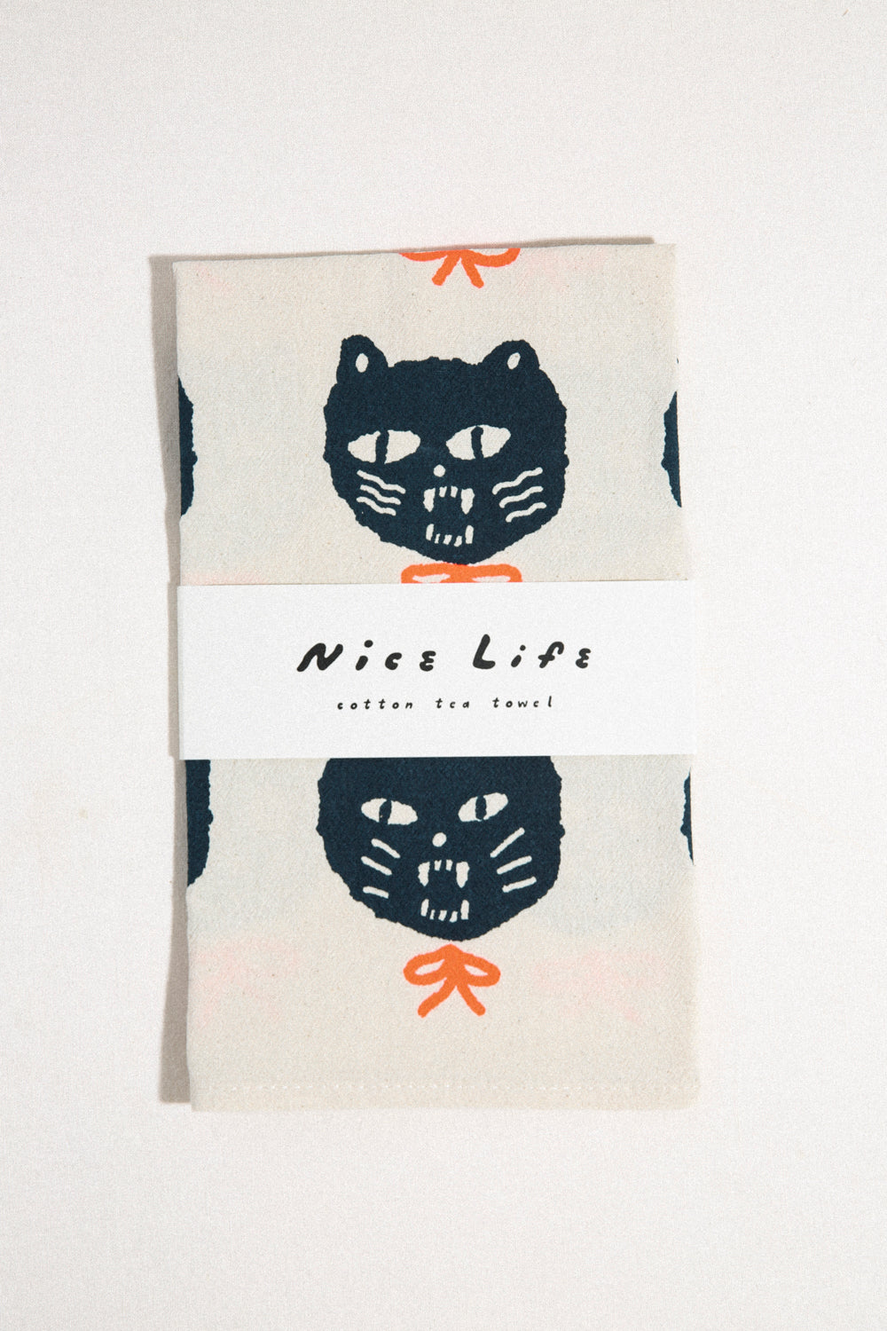 Bad Cats Tea Towel