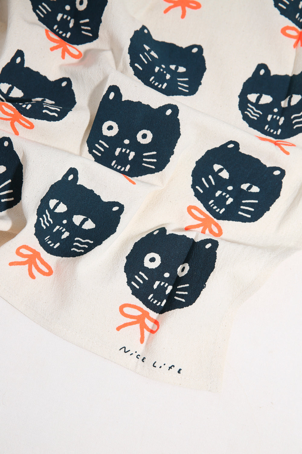 Bad Cats Tea Towel