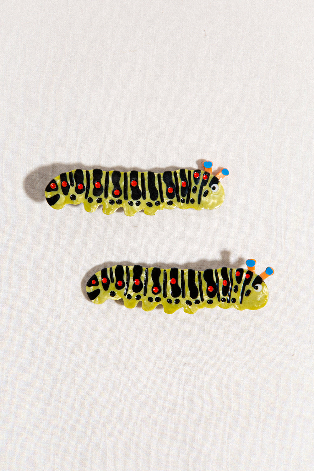 Caterpillar Hair Clip Set