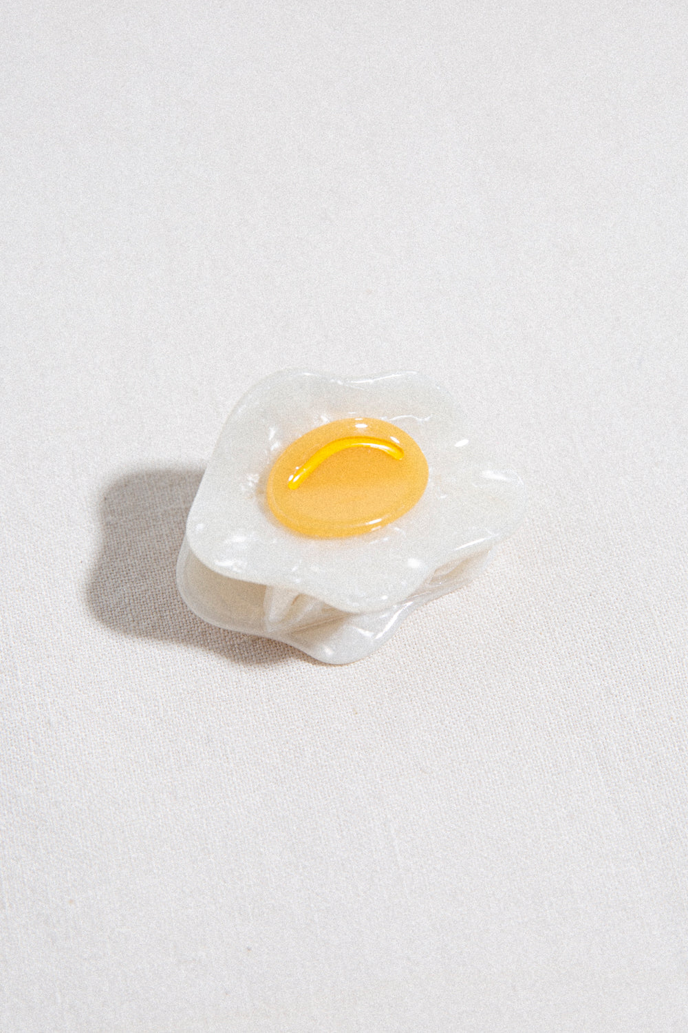 Fried Egg Mini Claw Clip