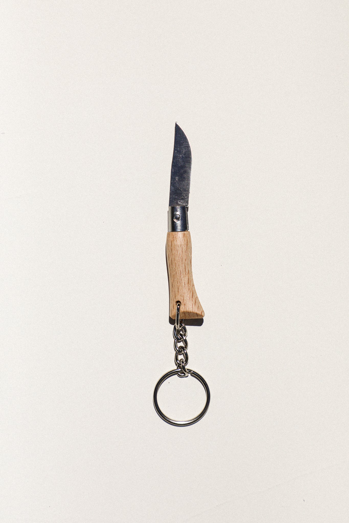 Tiny Folding Knife with Keyring