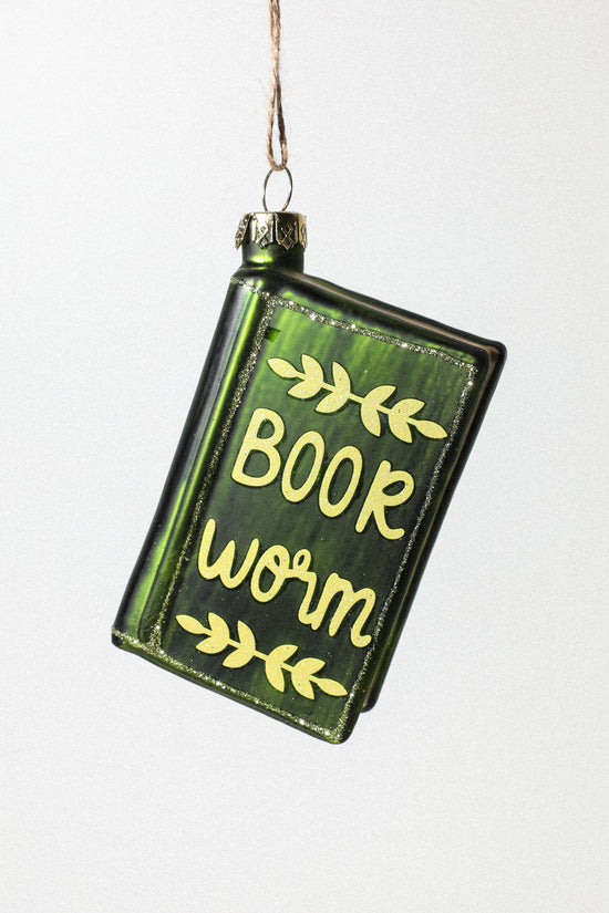 Book Worm Ornament