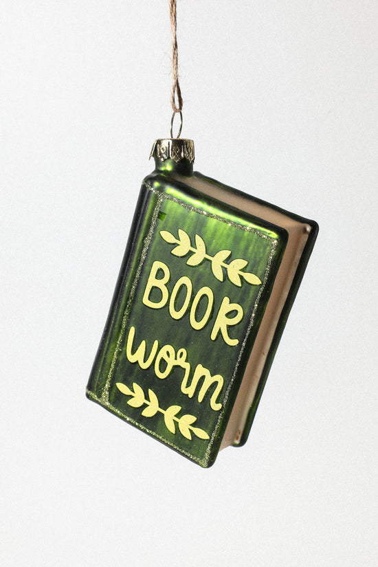 Book Worm Ornament