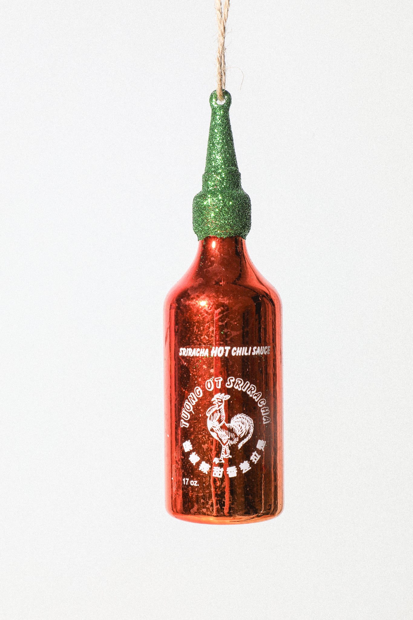 Load image into Gallery viewer, Sriracha Hot Sauce Ornament
