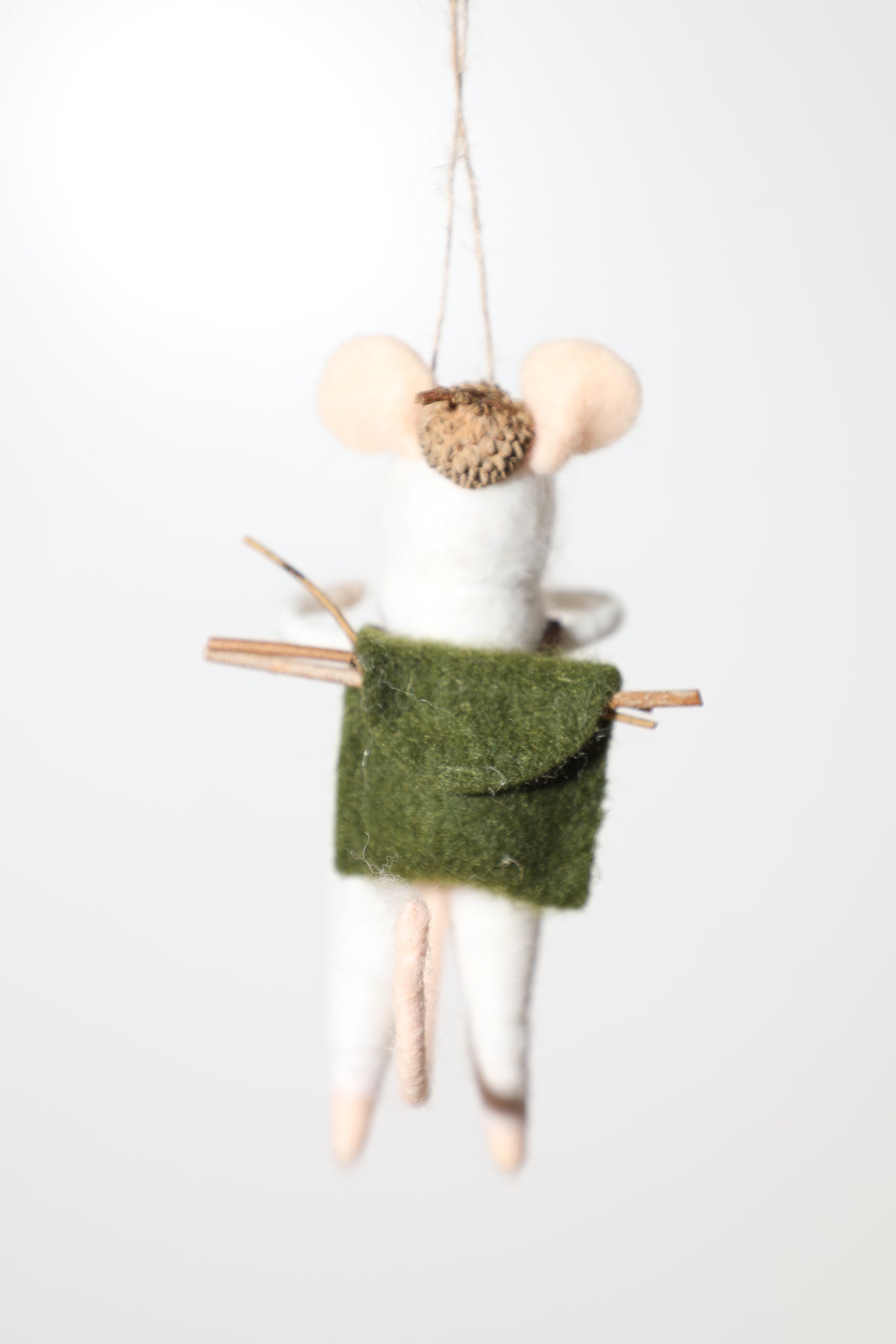 Hiking Mice Ornament