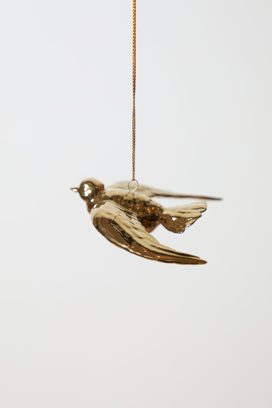 Diving Swallow Ornament
