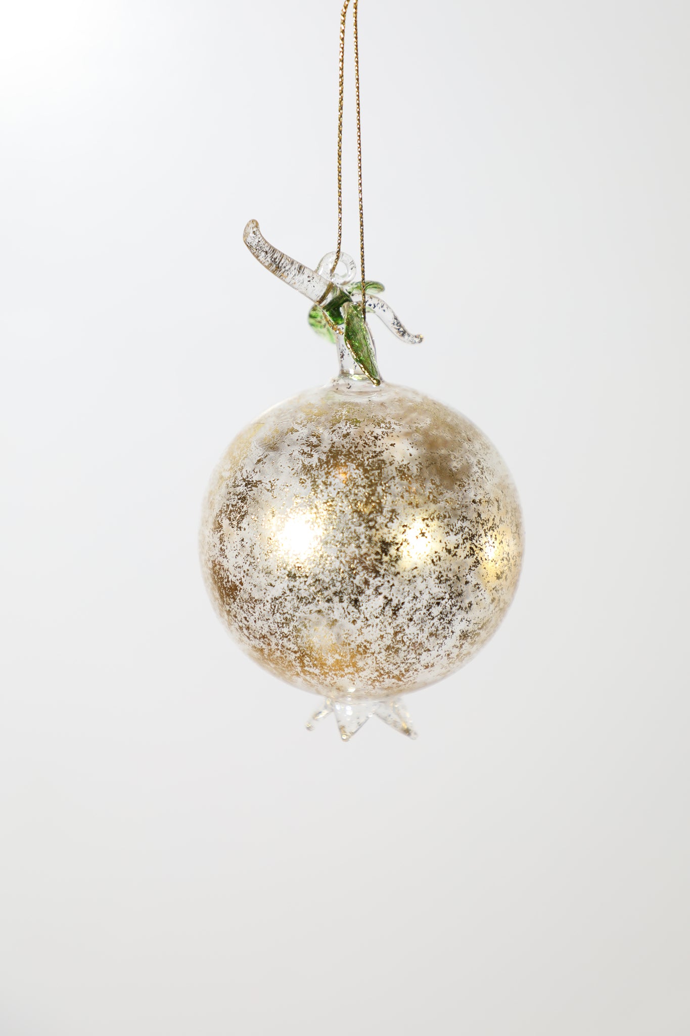 Gold Pomegranate Ornament