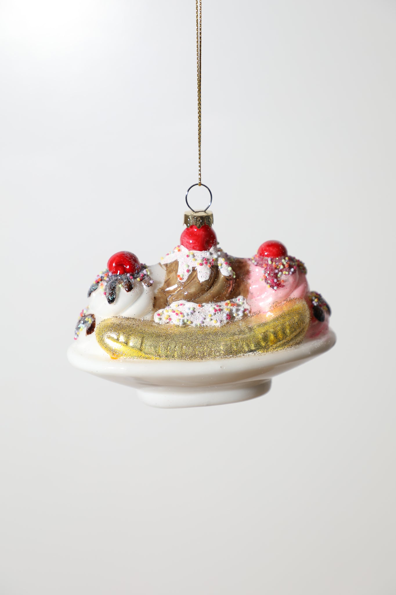 Banana Split Ornament