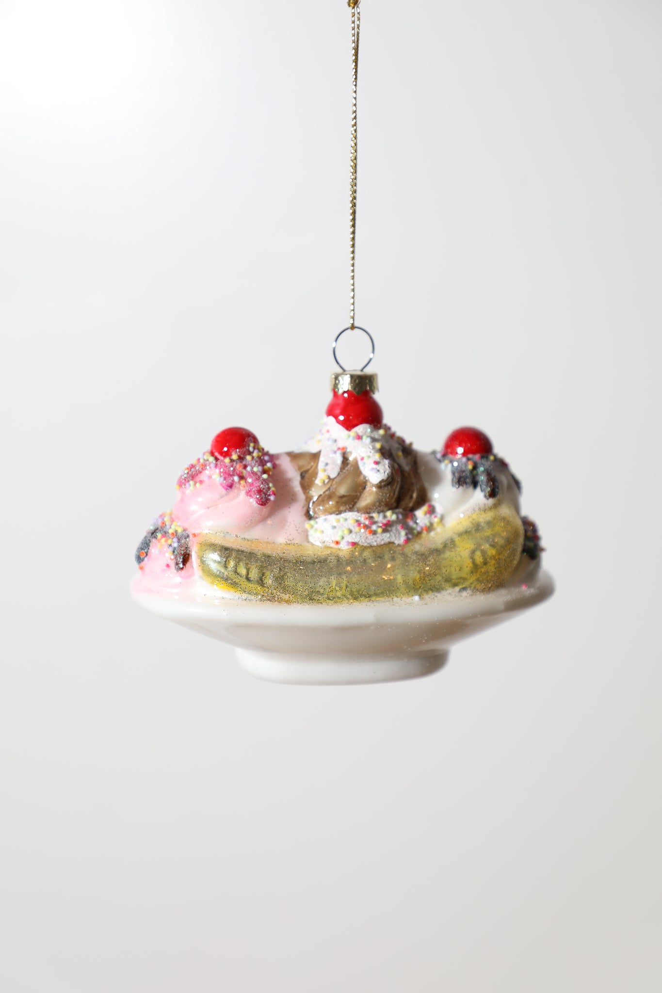 Banana Split Ornament