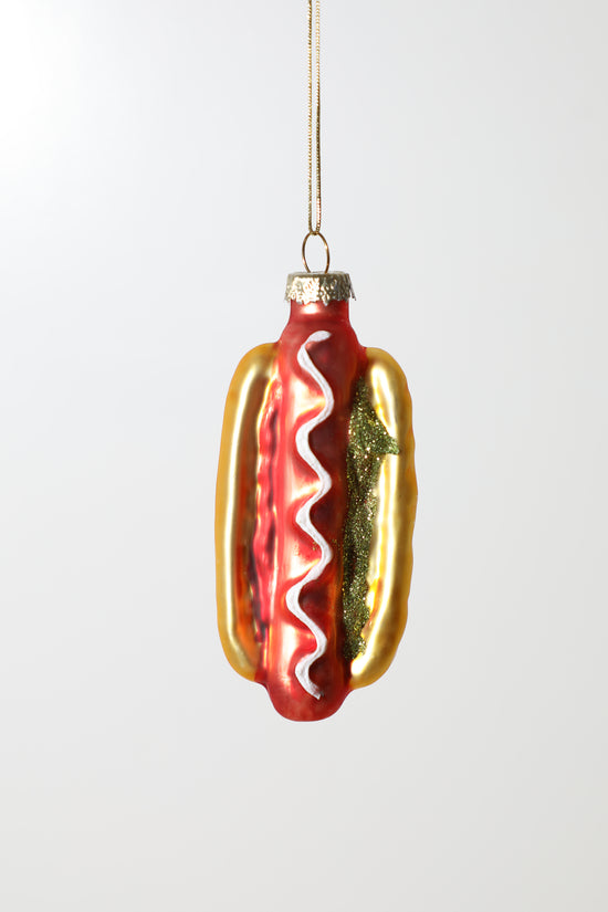 Hot Dog Ornament