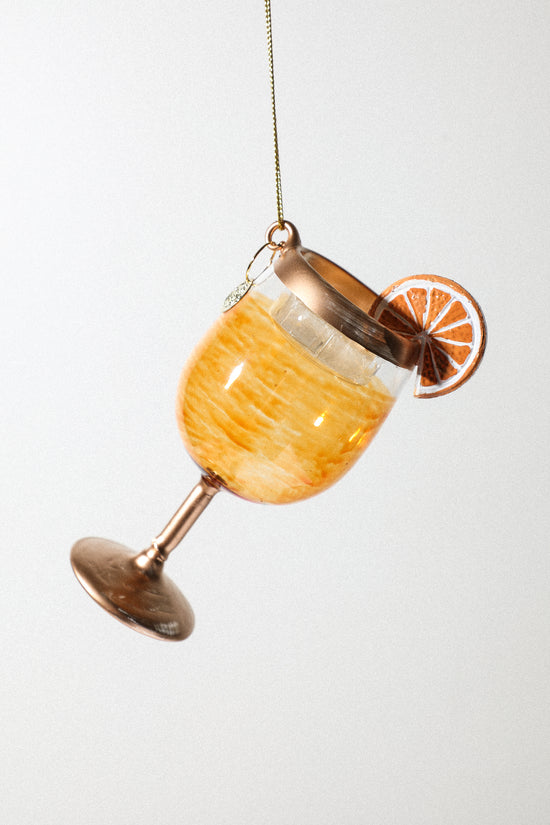 Spritz Cocktail Ornament