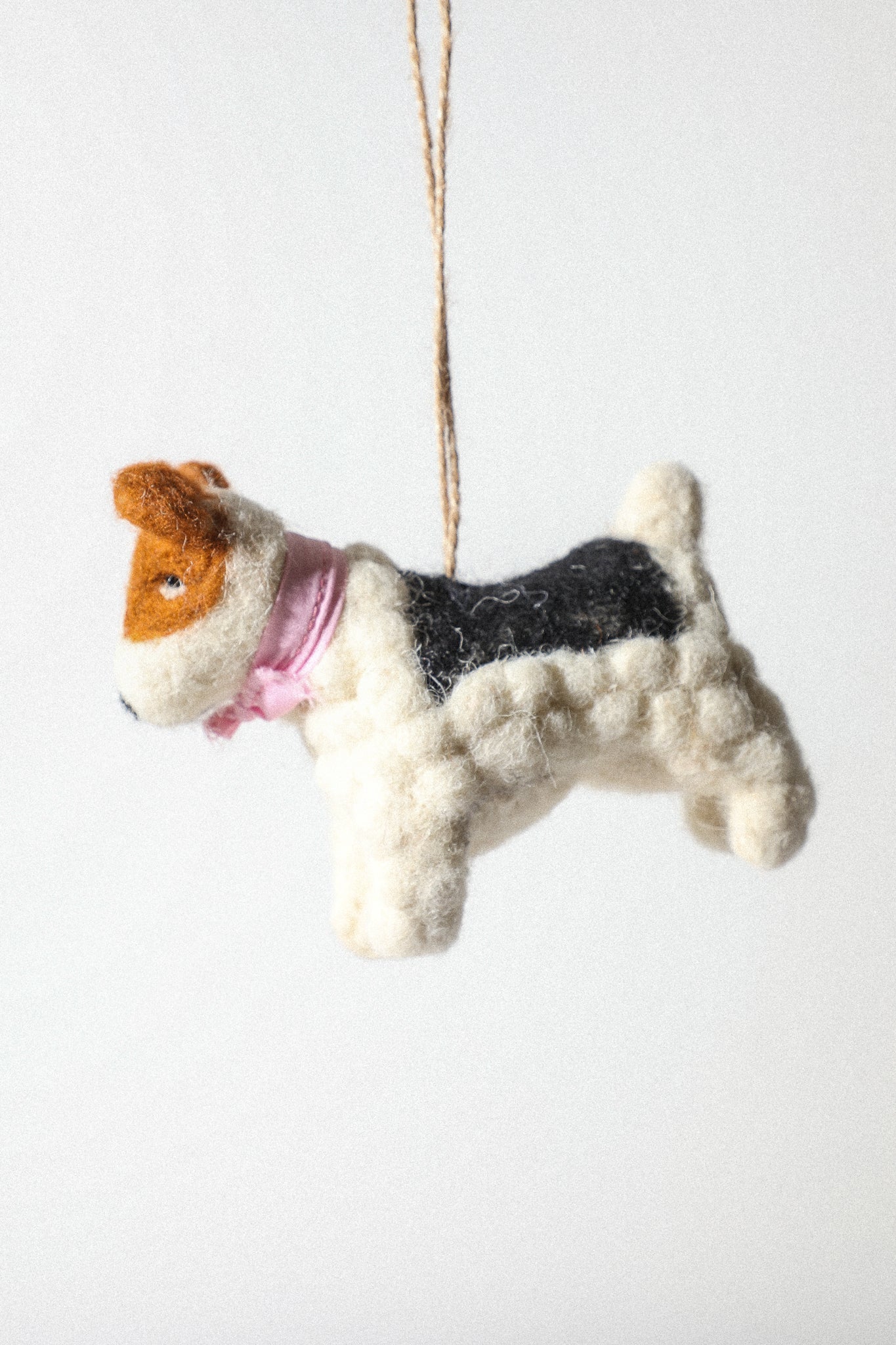 Felted Dog Ornament