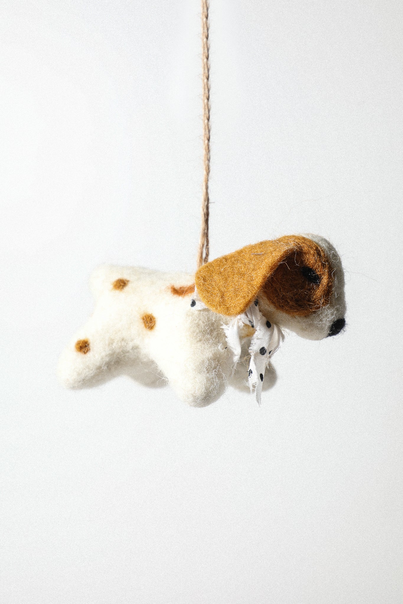 Felted Dog Ornament