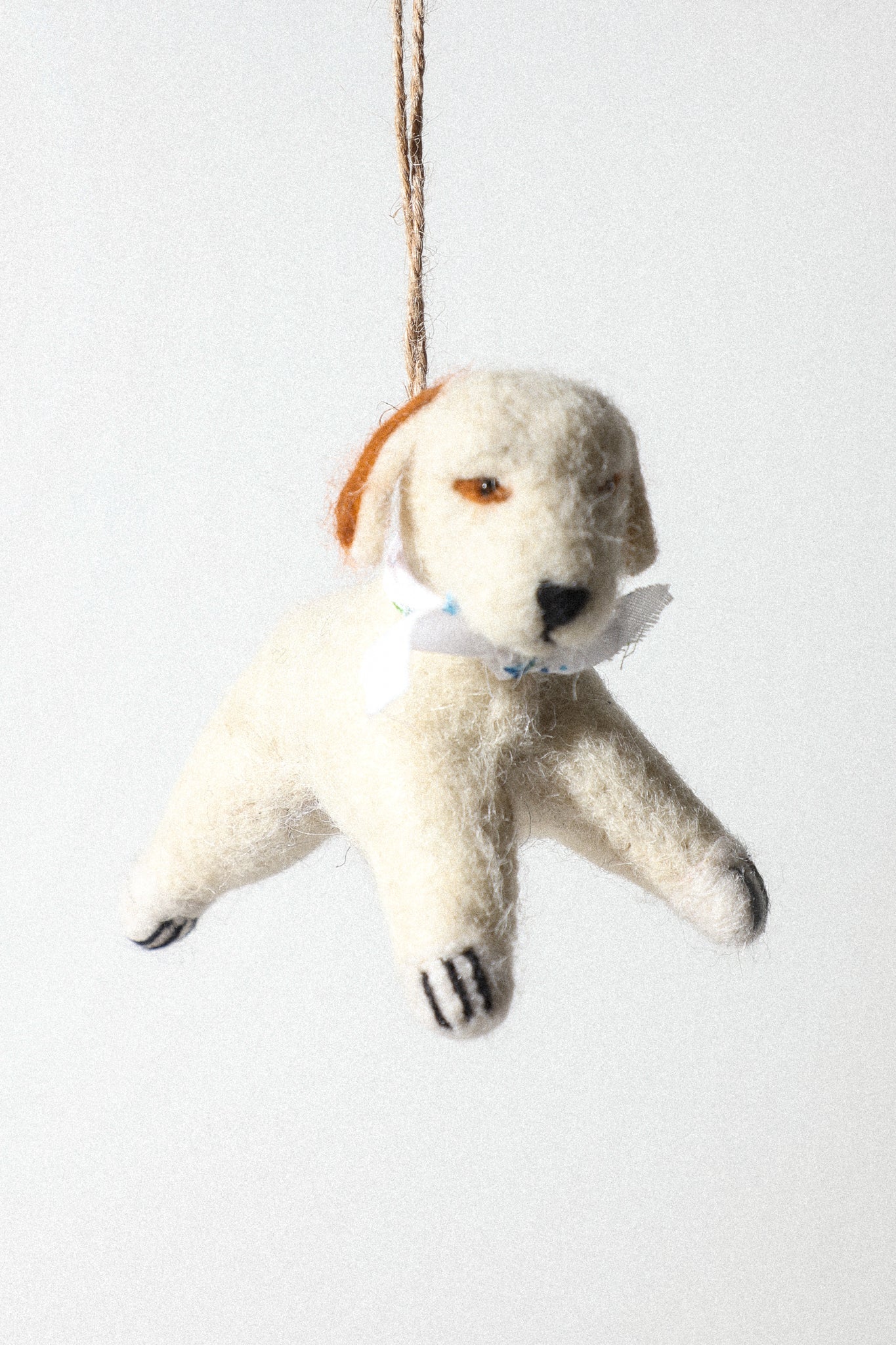 Felted Dog Ornament