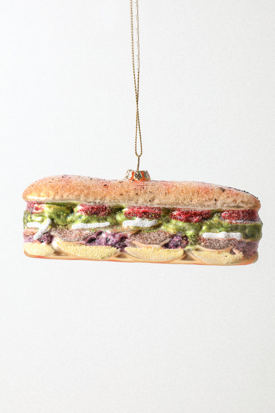 Sub Sandwich Ornament