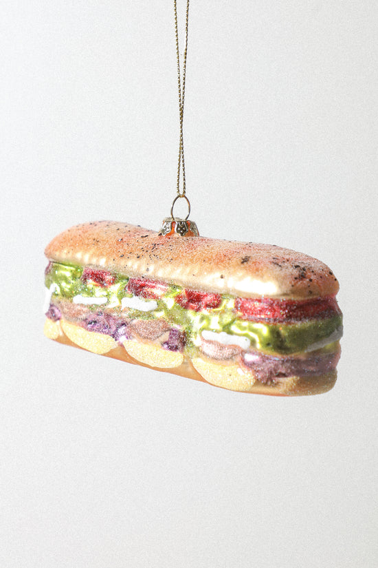 Sub Sandwich Ornament