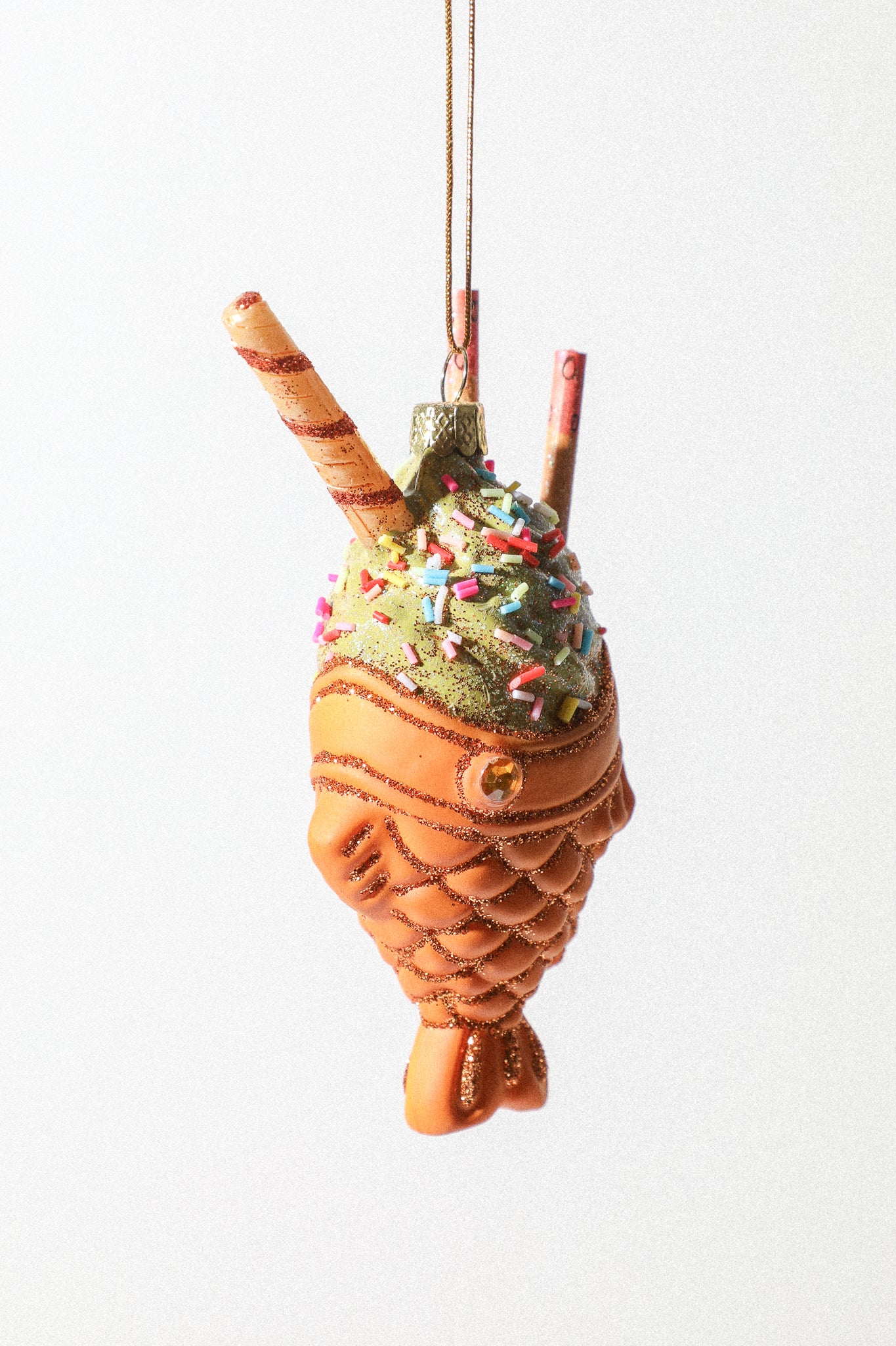 Taiyaki Ice Cream Ornament