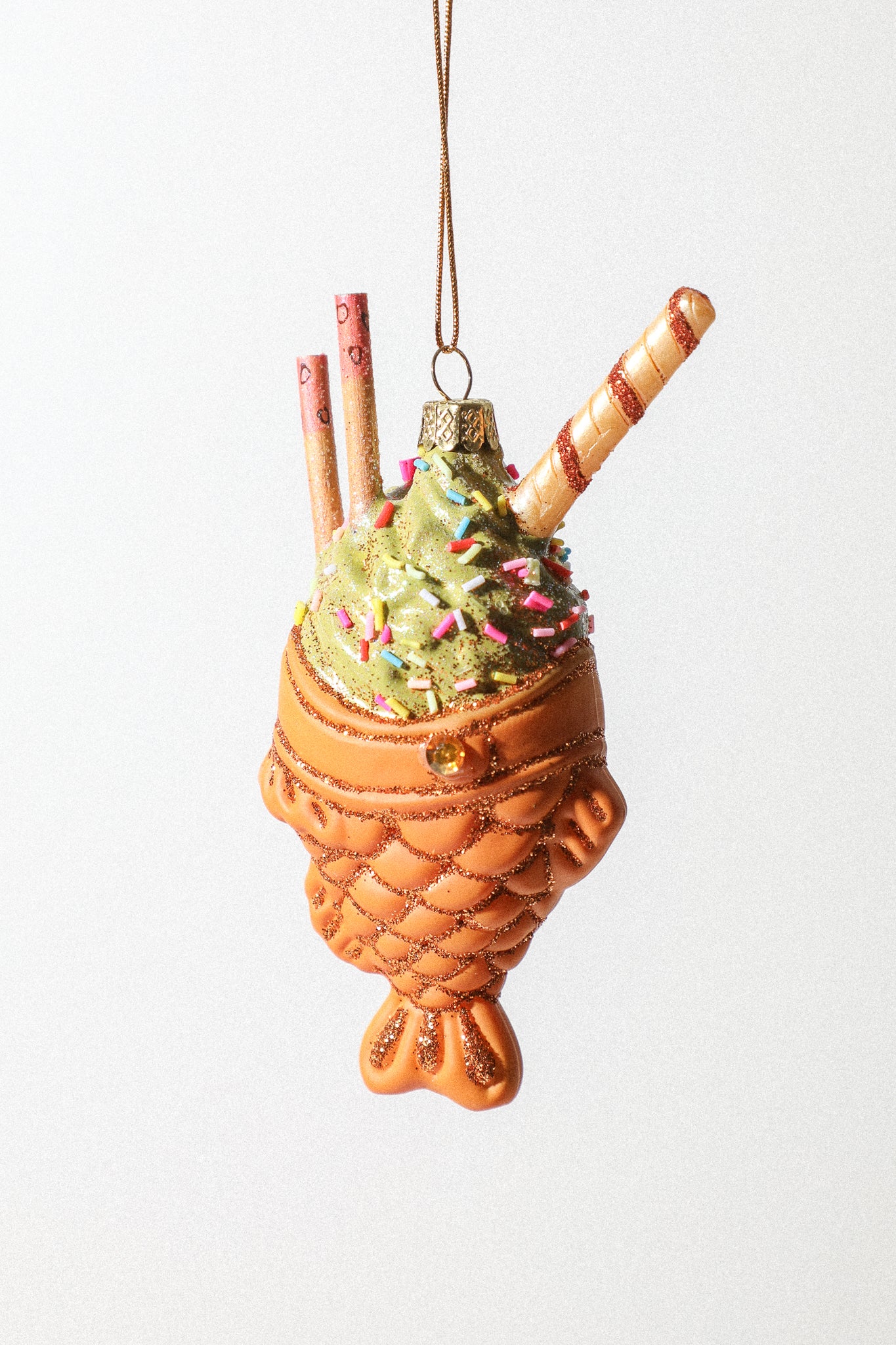 Taiyaki Ice Cream Ornament