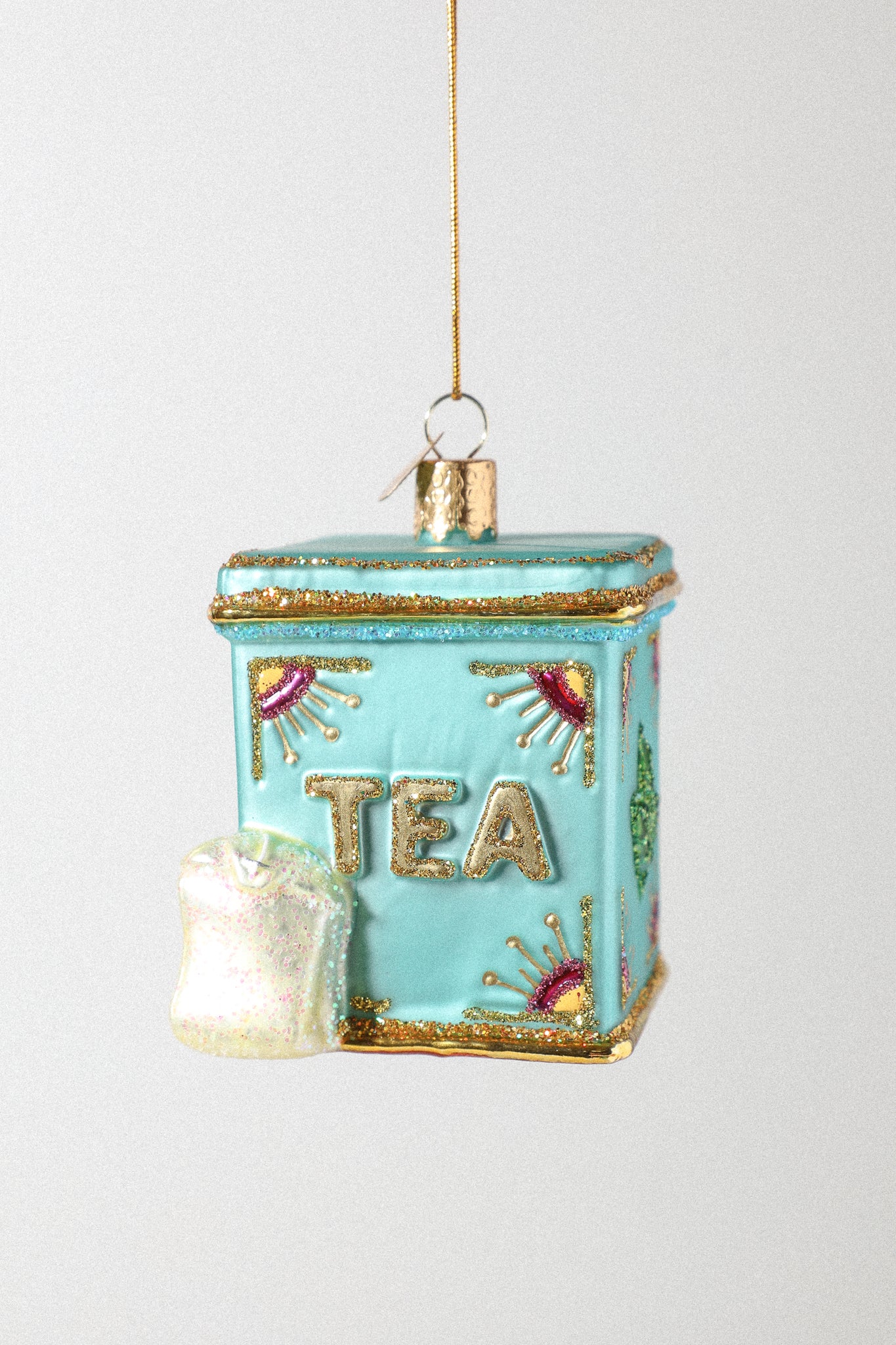 Tea Tin Ornament