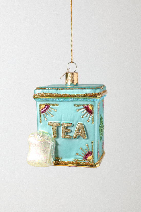 Tea Tin Ornament