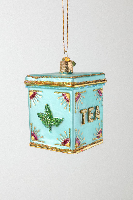 Tea Tin Ornament