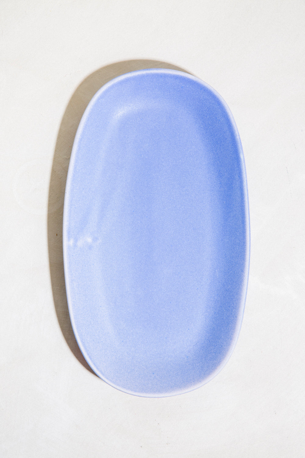 Oval Platter / Forget Me Not