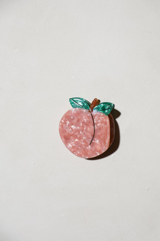 Peach Claw Clip