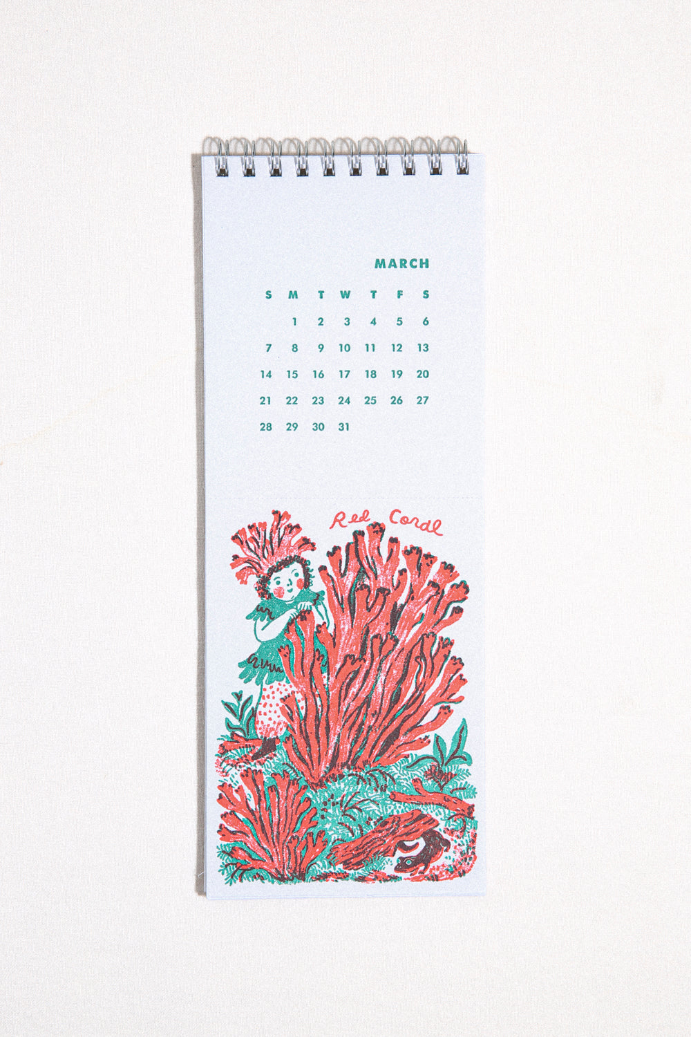 Gnomes & Mushrooms 2027 Postcard Calendar