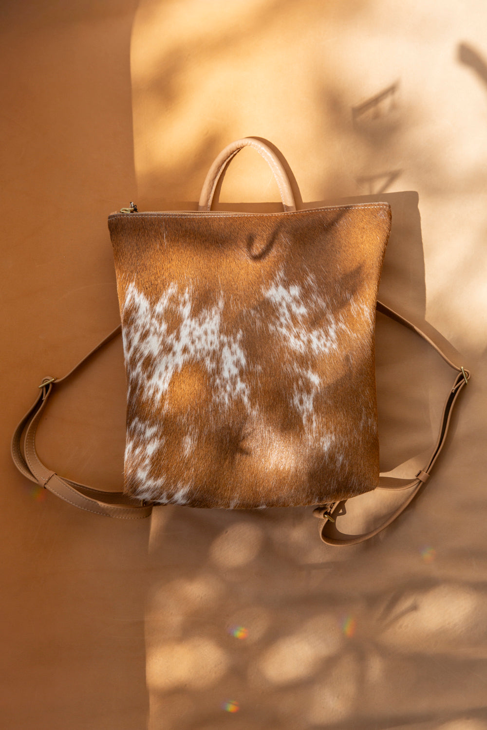 caramel leather backpack purse Backpack Bag – Earthen