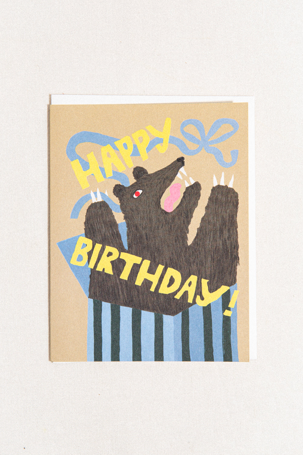 Bear Birthday Greeting Card