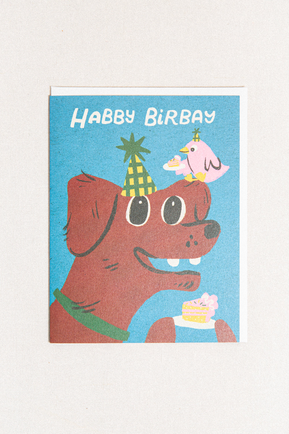 Habby Birbay Greeting Card