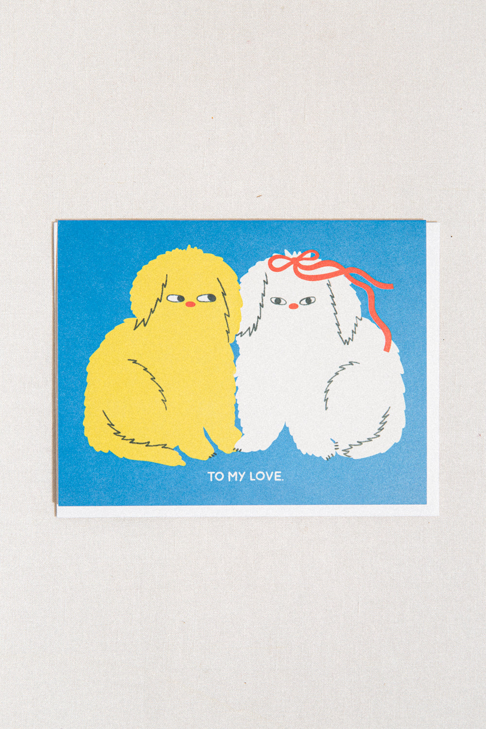 To My Love Greeting Card