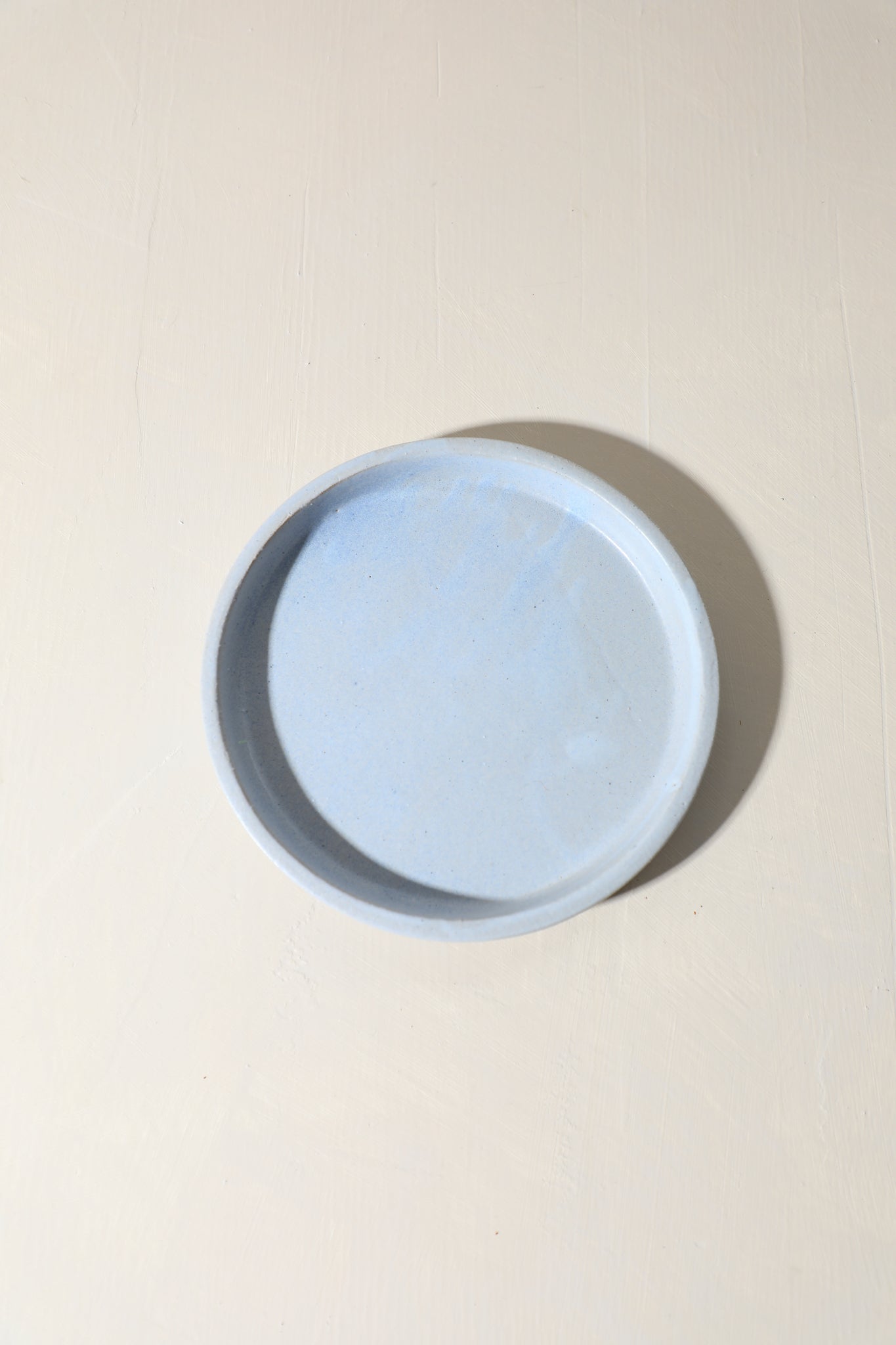 GLAZE TEST - Olive Dish / Blue