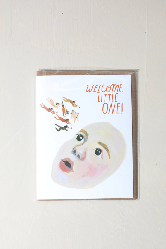 Hello Little One Greeting Card