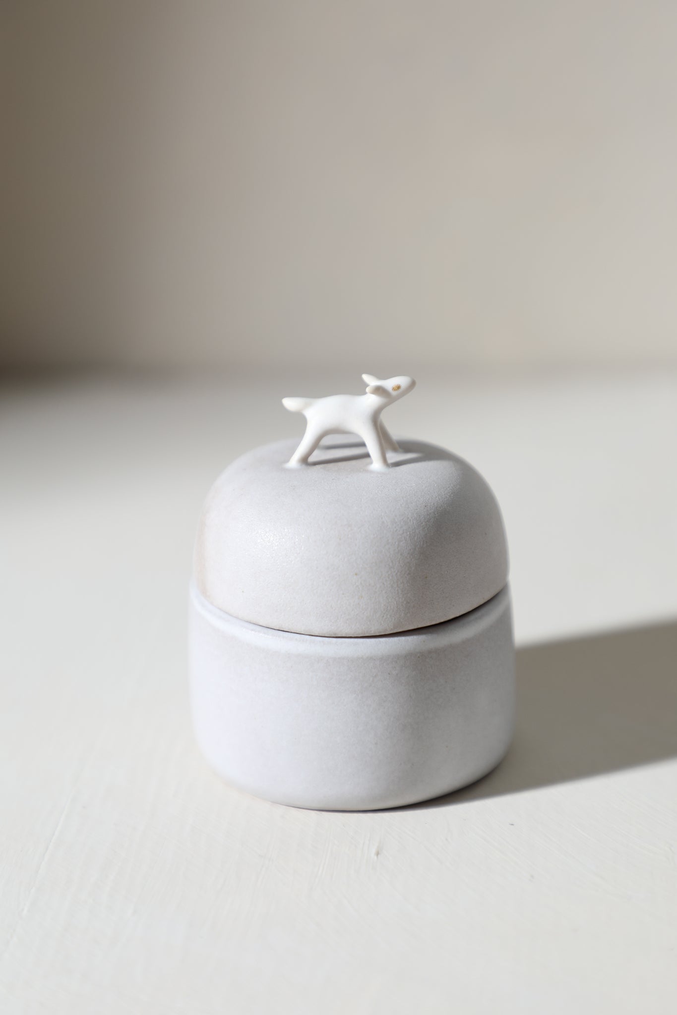 SECONDS - Animal Jewelry Box / Repaired Crack