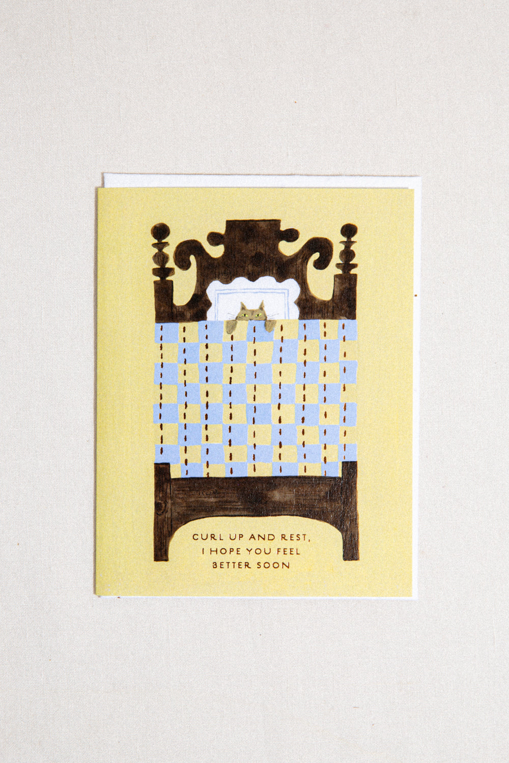 Feel Better Cat Nap - Plantable Greeting Card