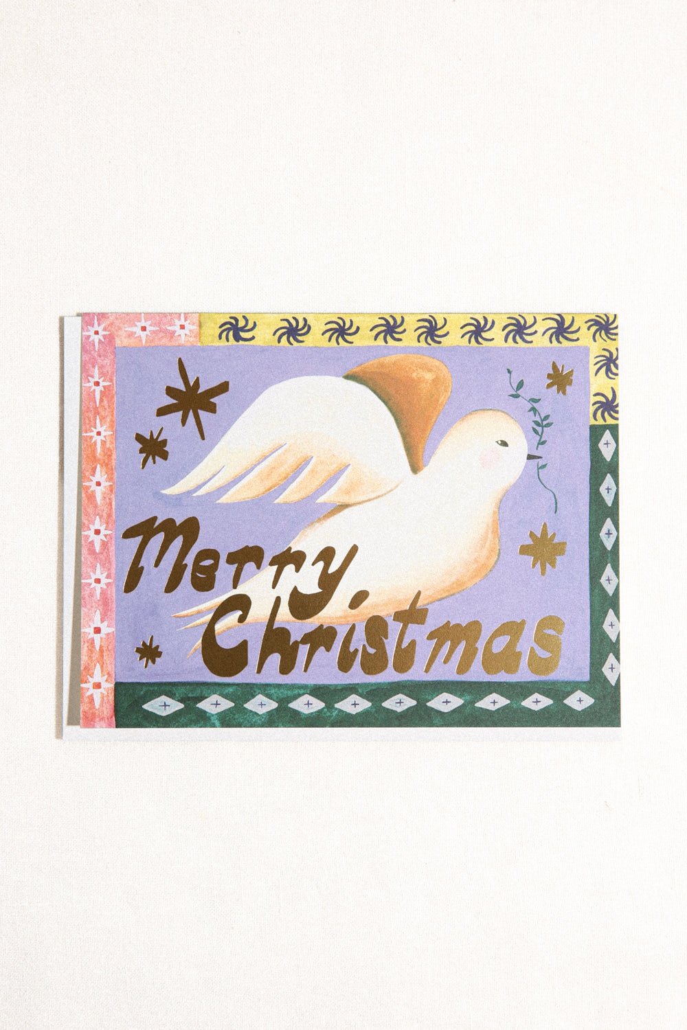 Christmas Dove Greeting Card