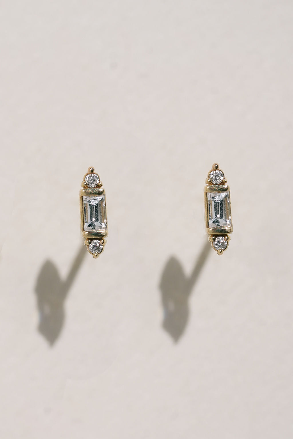 Load image into Gallery viewer, Diamond Totem Studs - Small
