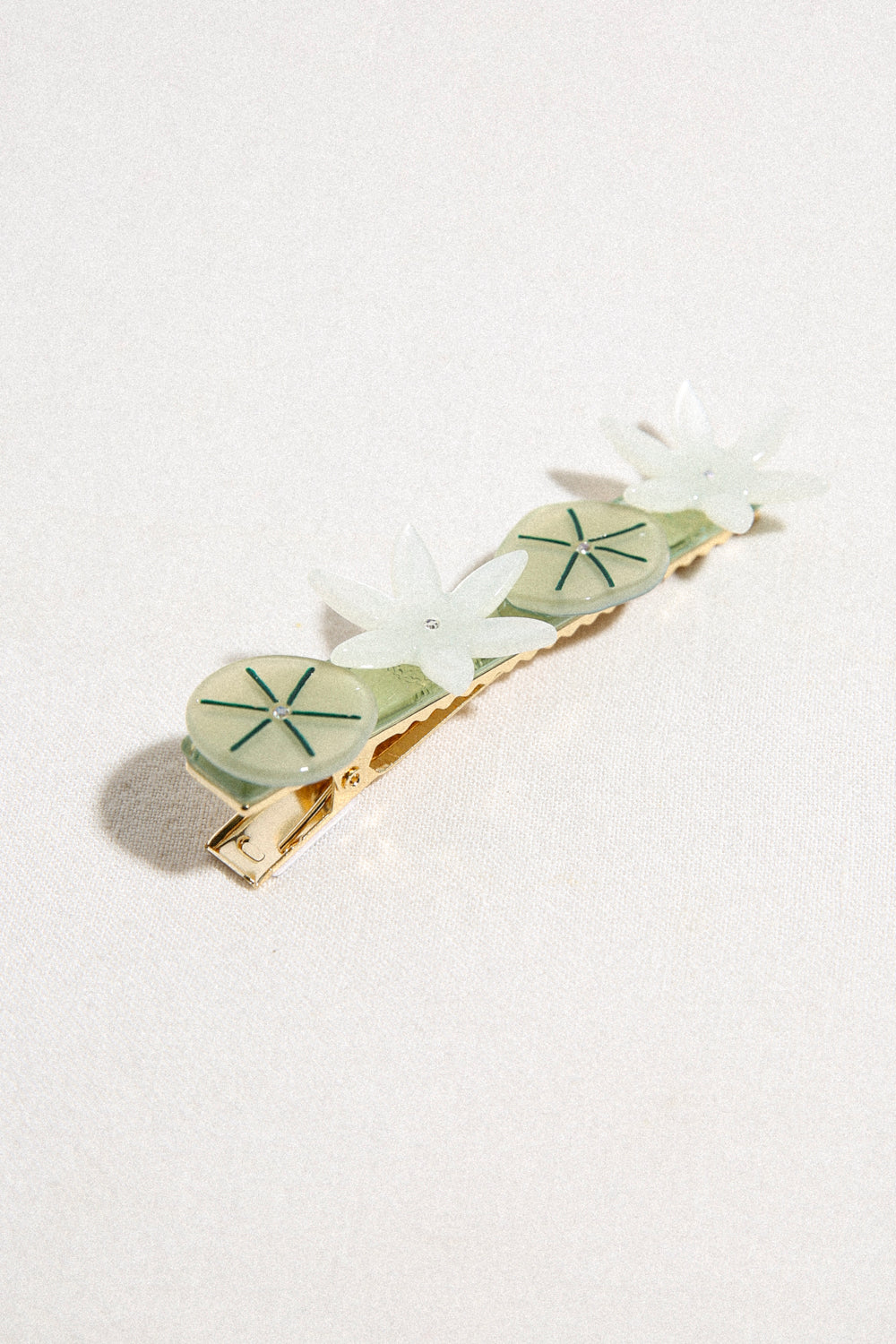 Water Lily Hair Clip