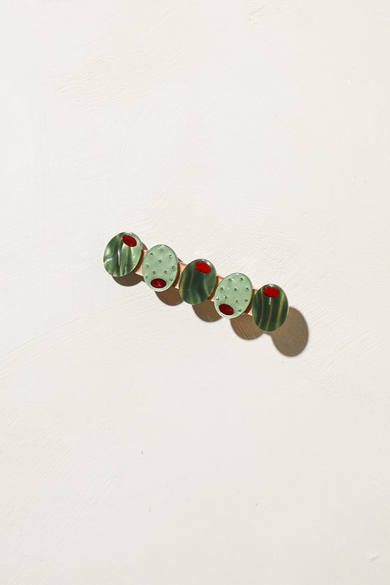 Olive Hair Clip