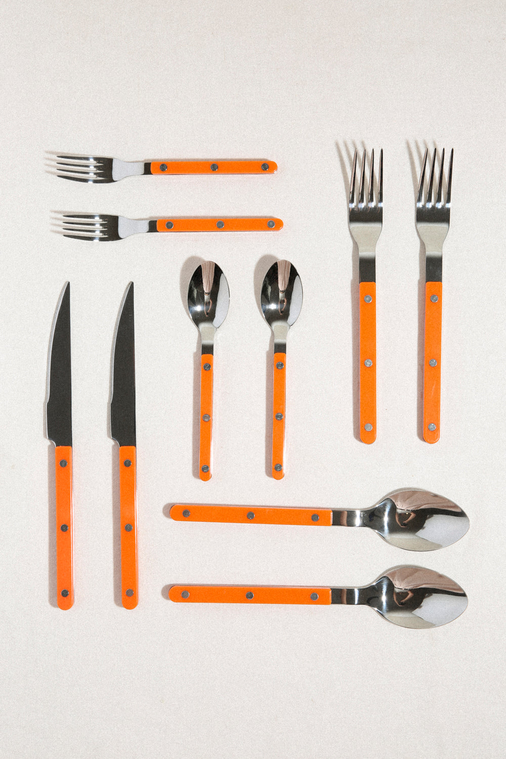 Flatware Set / Orange