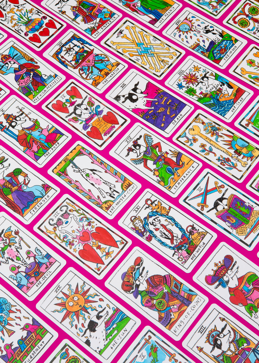 Cowgirl Tarot Sticker Pack