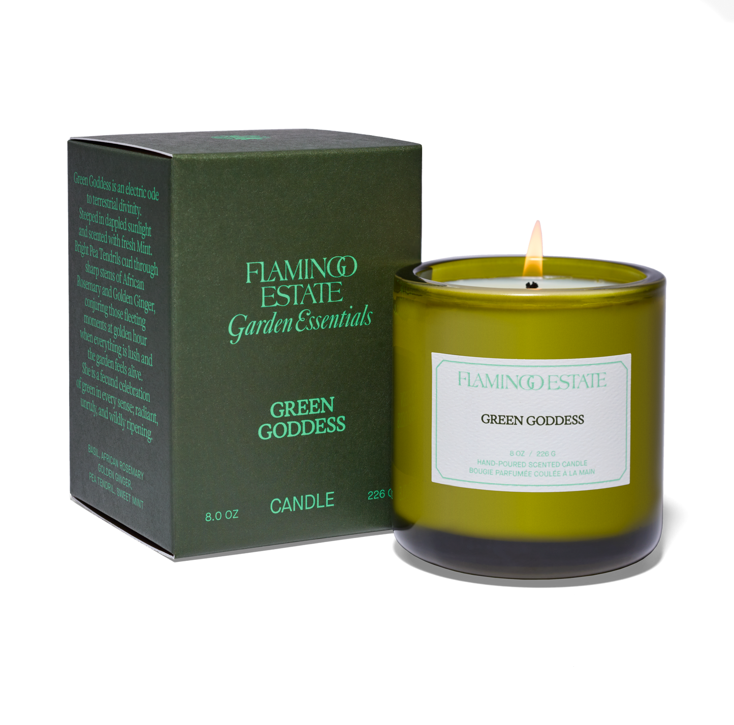 8oz Botanical Candle