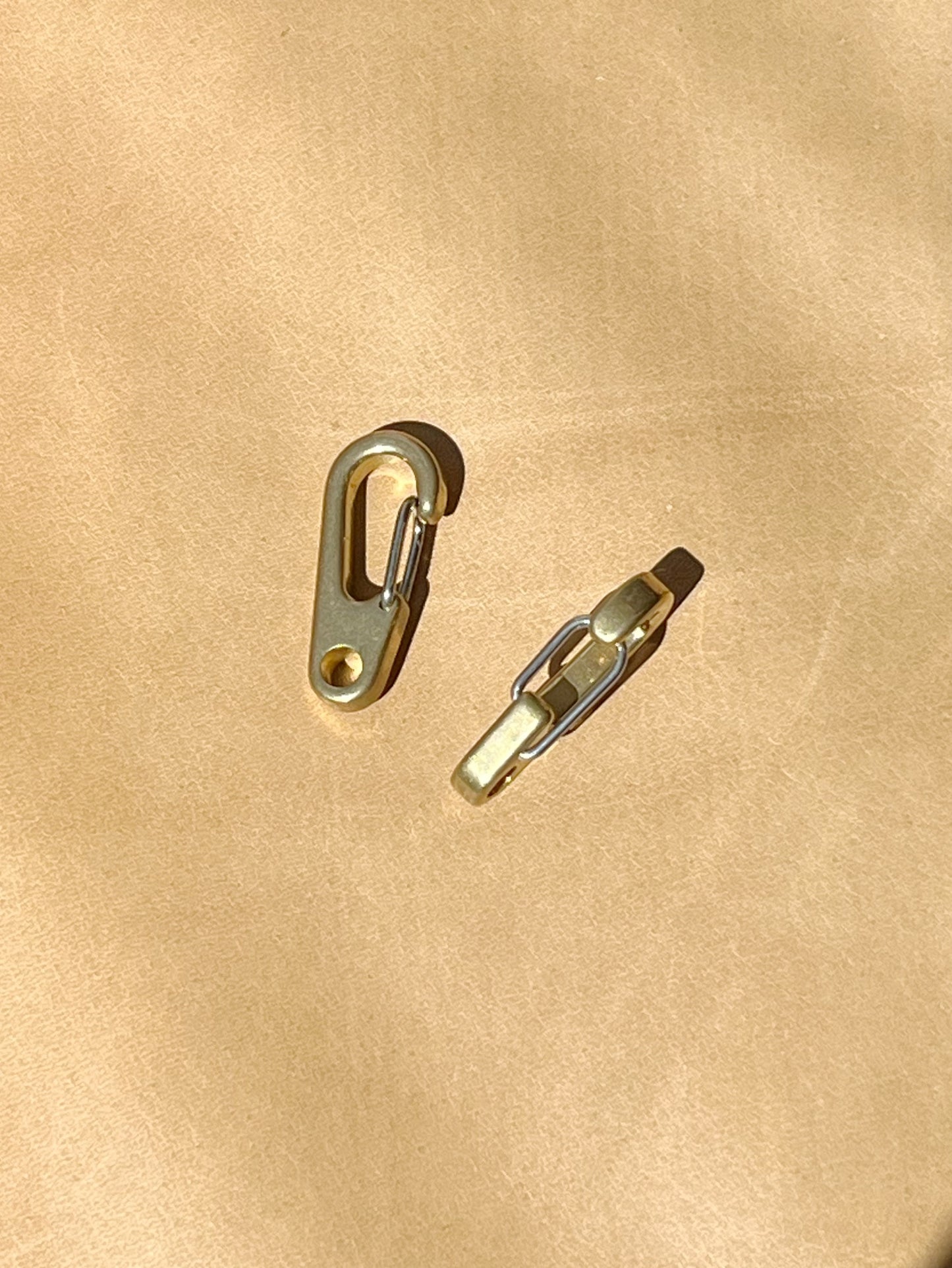 Small Brass Carabiner